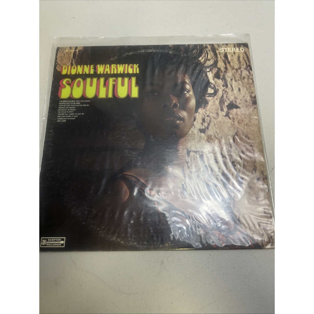 Dionne Warwick-Soulful-1969-Scepter-SPS-573-Vinyl Record LP‎